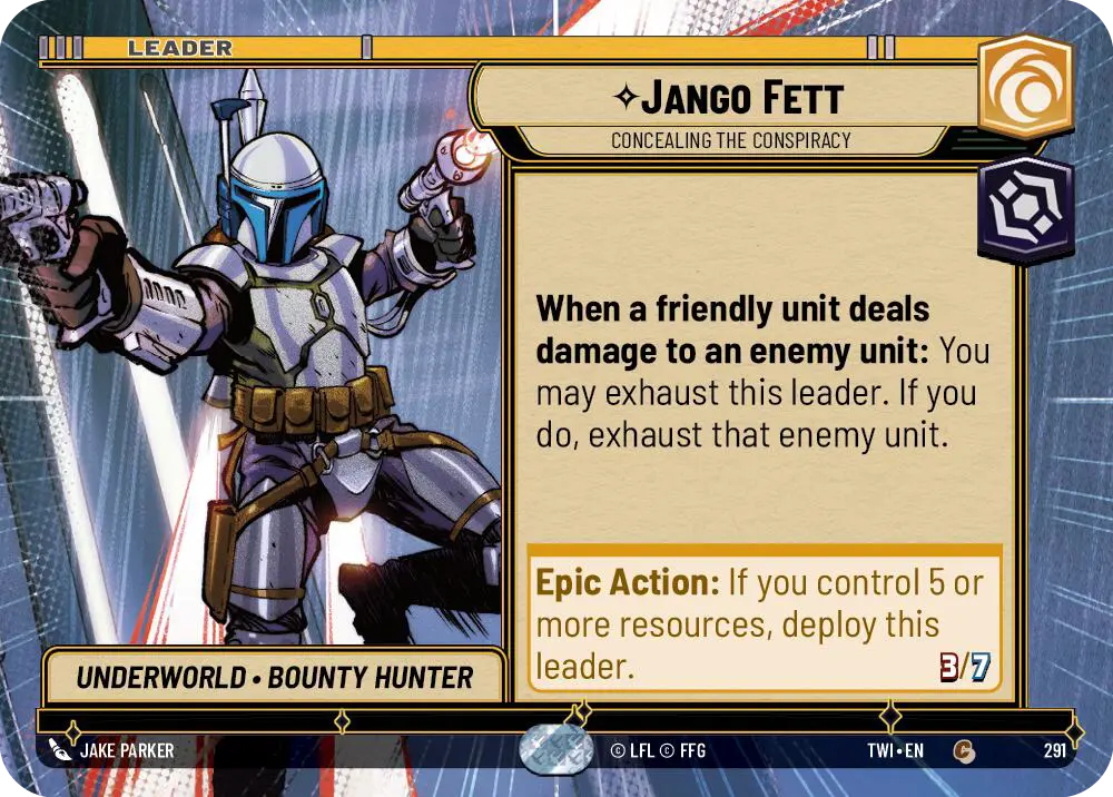 Jango Fett - Concealing the Conspiracy 