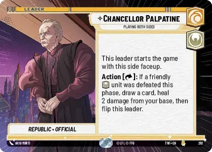 Chancellor Palpatine - Playing Both Sides 