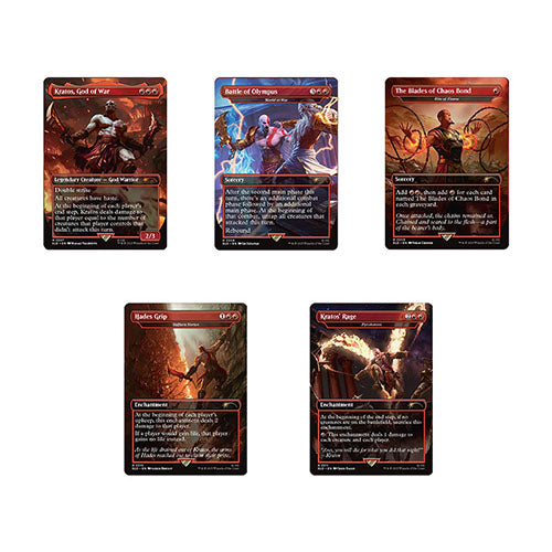 MTG: WPN Exclusive Non Foil Secret Lair - God of War: Greek