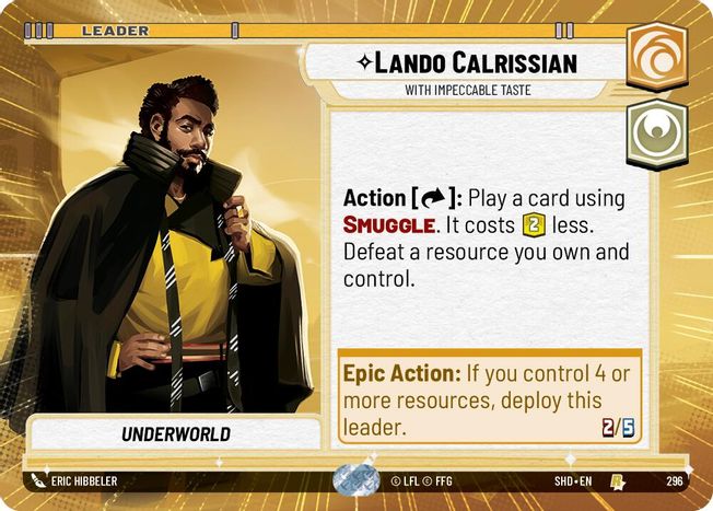 Lando Calrissian - With Impeccable Taste 