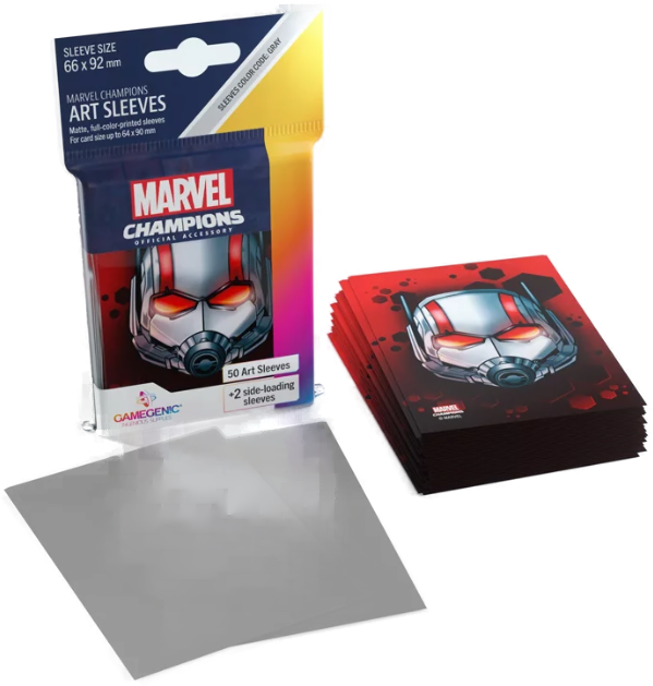 Gamegenic Marvel Champions - Pochettes artistiques Ant-Man (50 ct.)