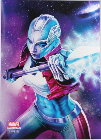 Gamegenic Marvel Champions - Art Sleeves Nebula (50 Ct.)