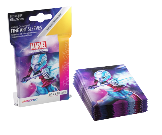 Gamegenic Marvel Champions - Art Sleeves Nebula (50 Ct.)