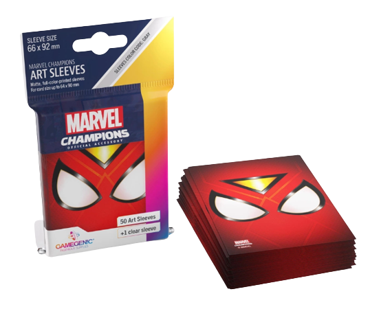 Gamegenic Marvel Champions - Pochettes artistiques Spider-Woman (50 ct.)