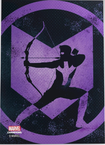 Gamegenic Marvel Champions - Pochettes artistiques Hawkeye (50 ct.)