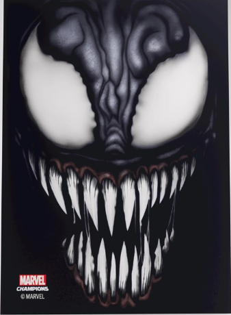 Gamegenic Marvel Champions - Art Sleeves Venom (50 Ct.)