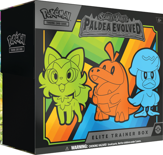 Pokemon Scarlet & Violet 2 Paldea Evolved Elite Trainer Box