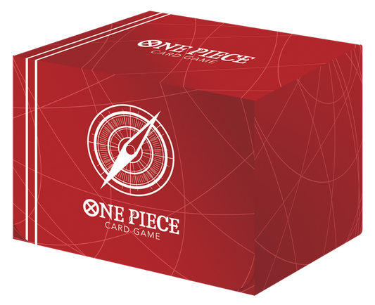 One Piece Card Game - Clear Card Case Red