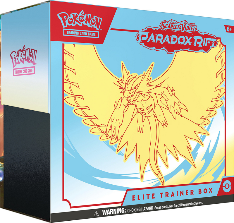 Pokemon Scarlet & Violet 4 Paradox Rift Elite Trainer Box