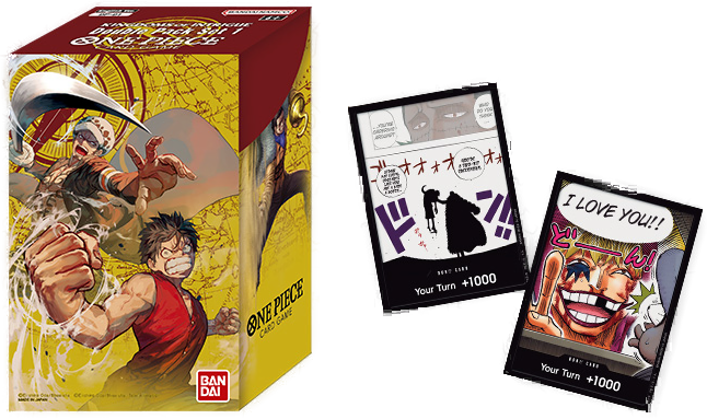 Jeu de cartes One Piece : Double Pack Set Volume 1 (DP01) - Kingdoms of Intrigue (OP-04)