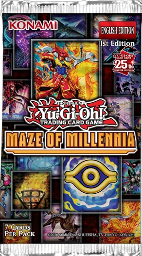 Yu-Gi-Oh! Sealed Booster BOX Maze of Millennia (24 packs)