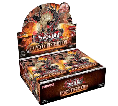 Yu-Gi-Oh! Booster BOX scellé Legacy of Destruction (24 packs)