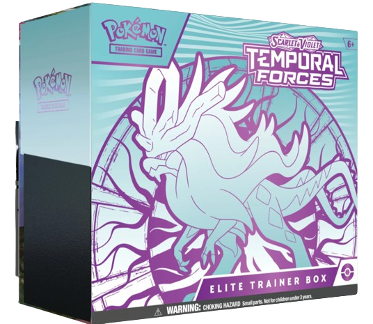 Boîte d'entraînement d'élite Pokémon Écarlate et Violet 5 Forces Temporelles