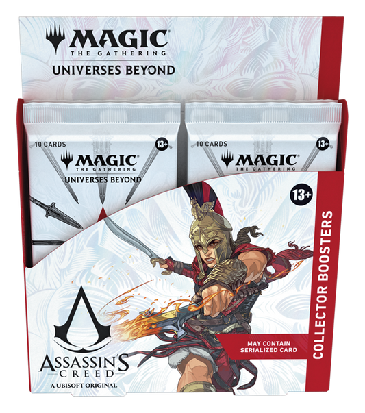 MTG : Assassins' Creed - Boîte de boosters collector (12 packs)