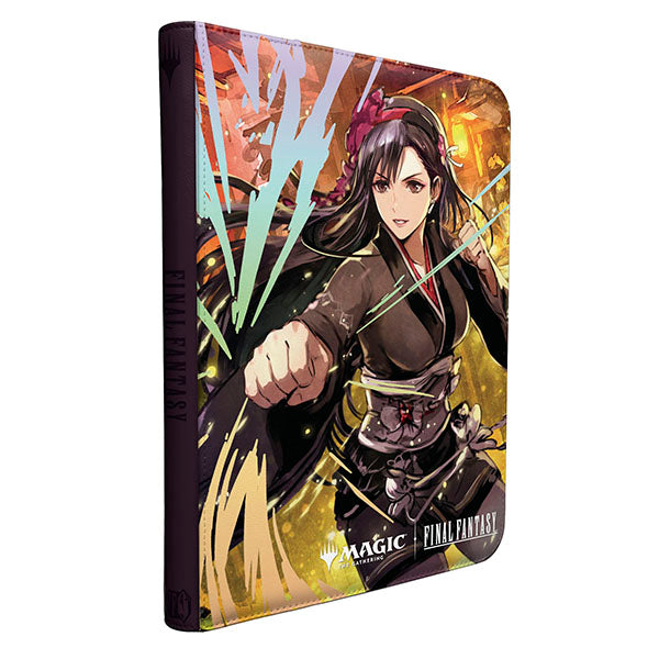 Ultra Pro - Magic: The Gathering - Final Fantasy Tifa Lockhart 9-Pocket Zippered Premium Pro-Binder