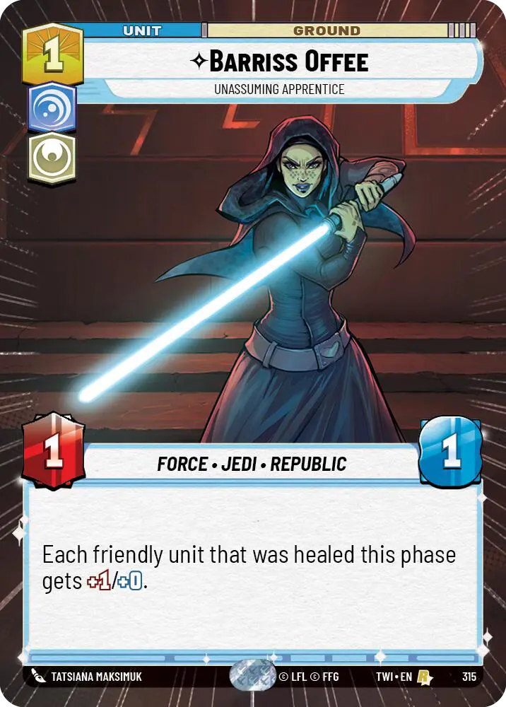 Barriss Offee - Unassuming Apprentice 