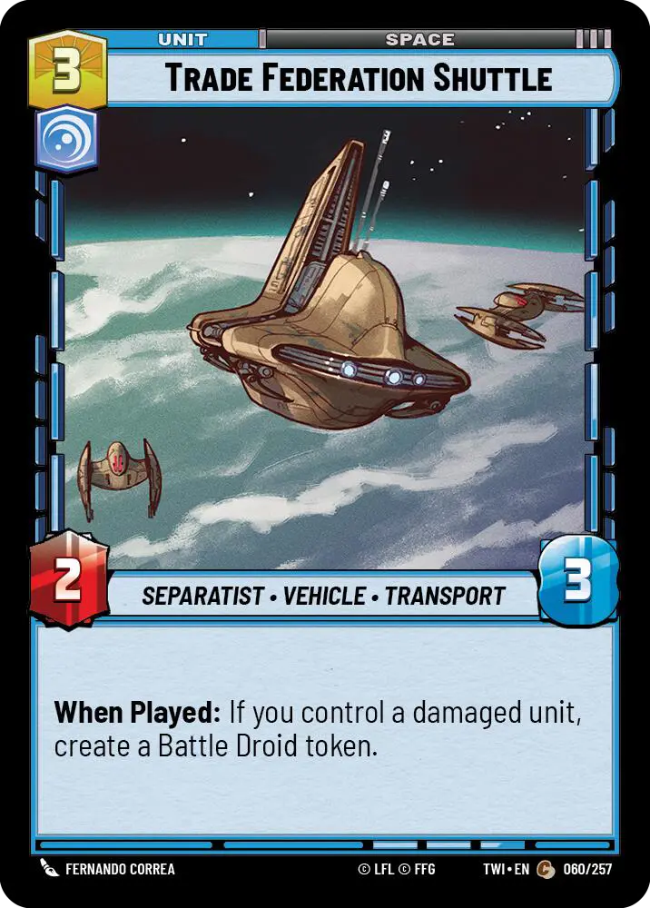 Trade Federation Shuttle 