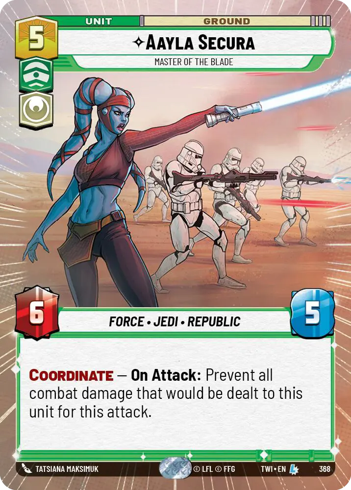 Aayla Secura - Master of the Blade 