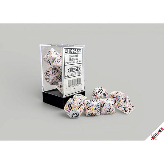 Chessex - Speckled Polyhedral 7-Die Set - Birthday