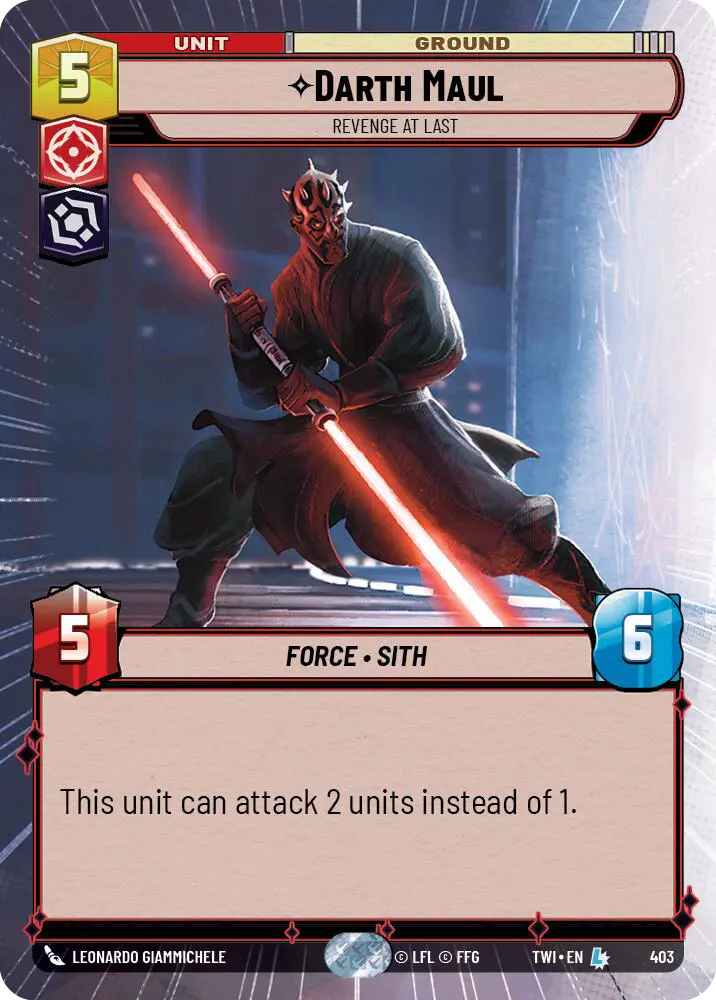 Darth Maul - Revenge At Last 