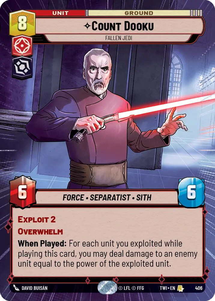 Count Dooku - Fallen Jedi 