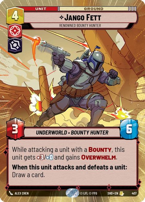 Jango Fett - Renowned Bounty Hunter 