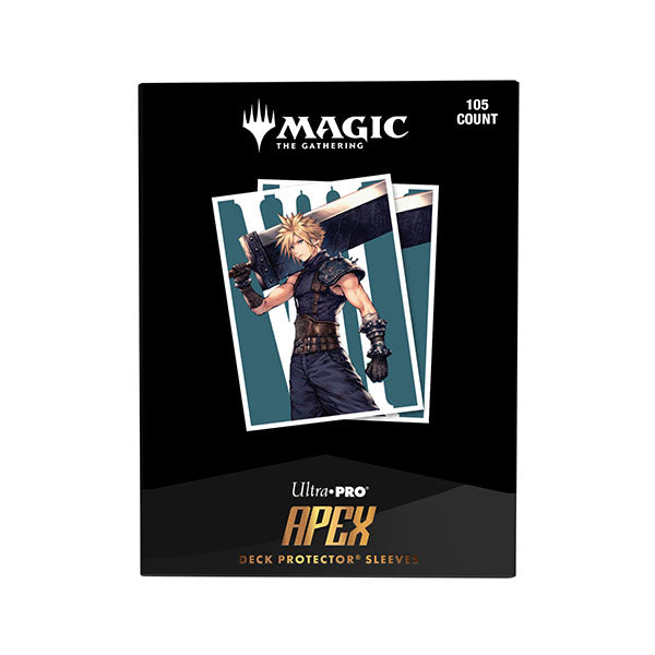 Ultra Pro - Magic: The Gathering - Final Fantasy Cloud, Ex-SOLDIER 105ct Apex Deck Protector Sleeves