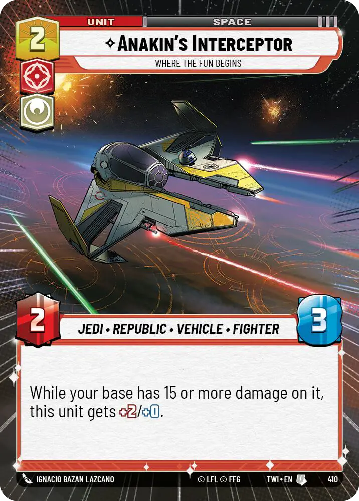 Anakin's Interceptor - Where the Fun Begins 