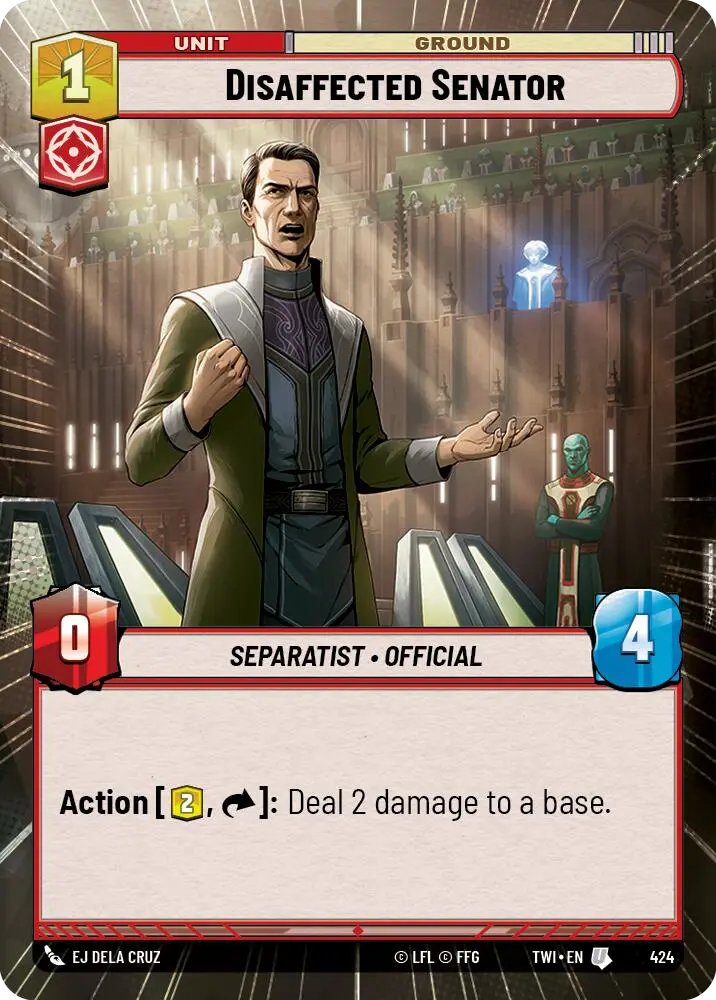 Disaffected Senator 