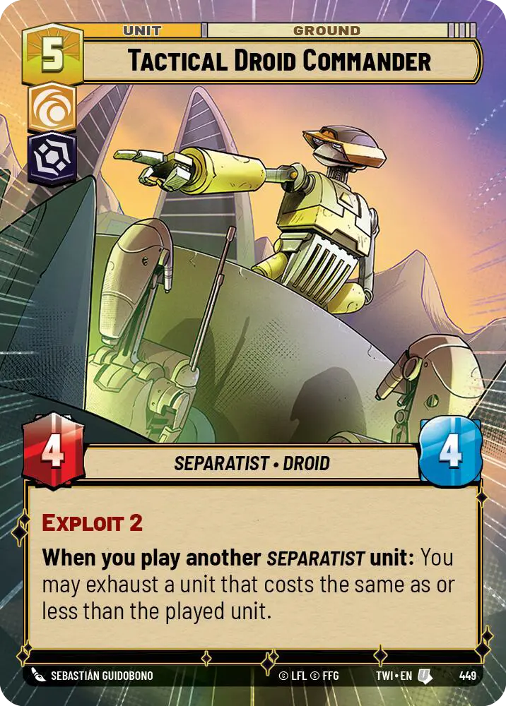 Tactical Droid Commander 