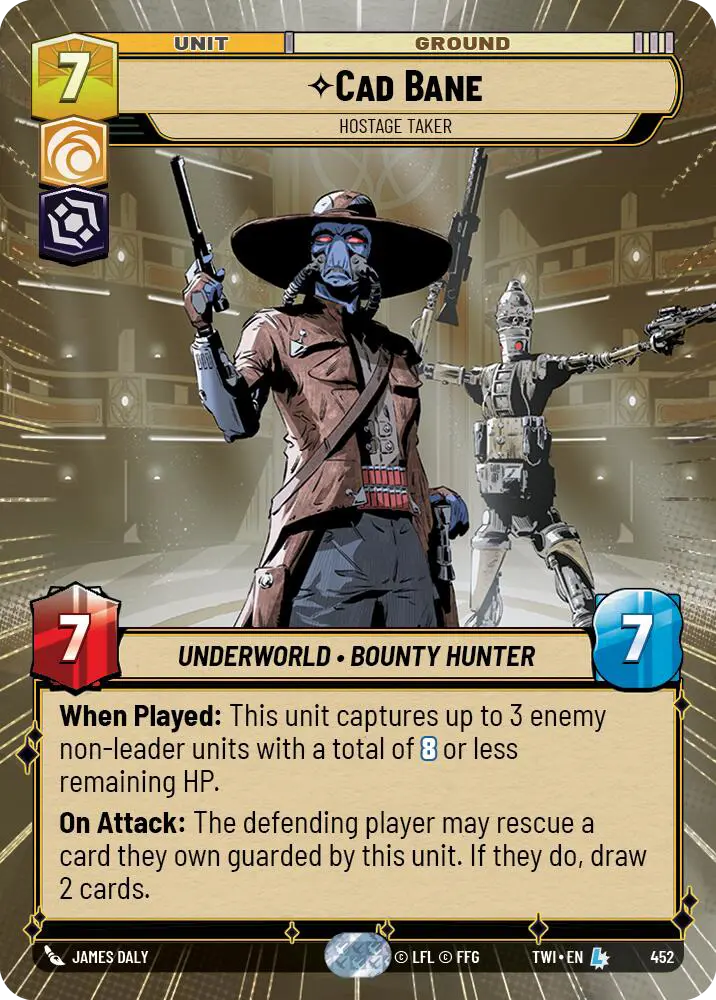 Cad Bane - Hostage Taker 