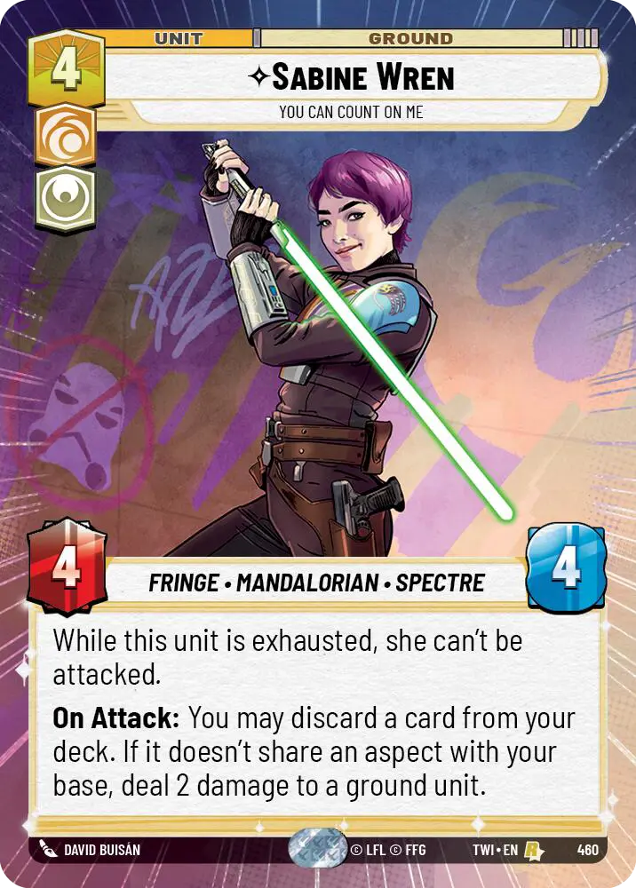 Sabine Wren - You Can Count On Me 