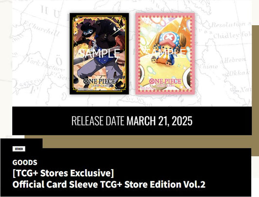 One Piece Card Game Sleeve TCG+ Store Edition Vol.2