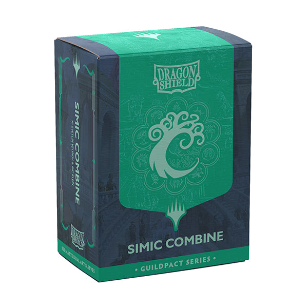 Dragon Shield - Dual Matte Art Standard Size Sleeves 100pk - Magic: The Gathering Simic Combine