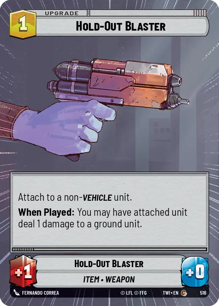 Hold-Out Blaster 