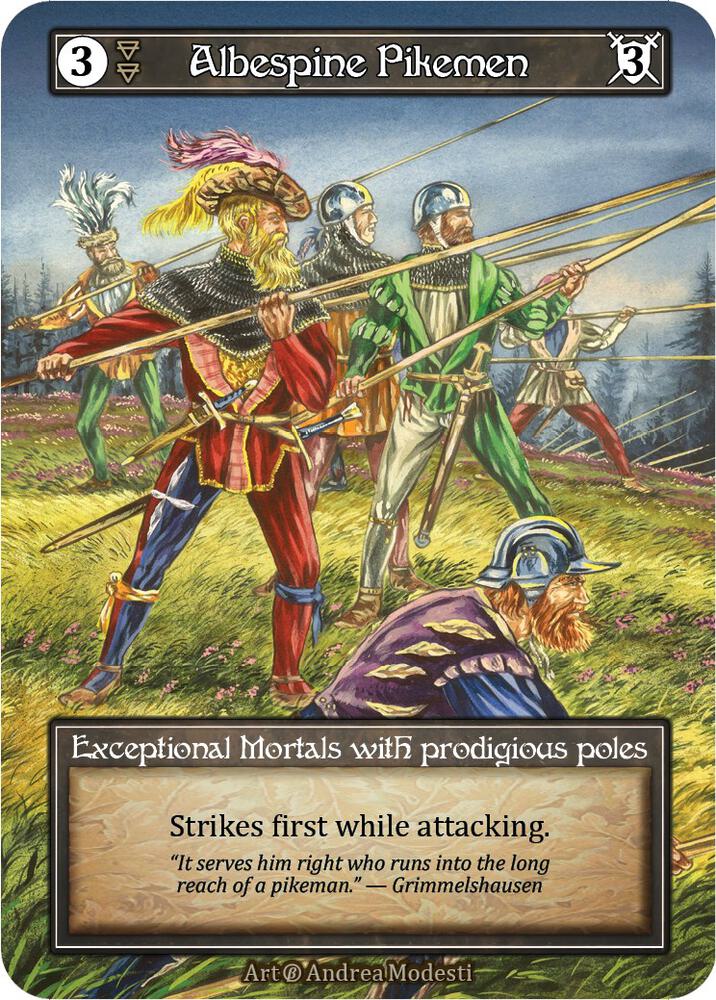 Albespine Pikemen
