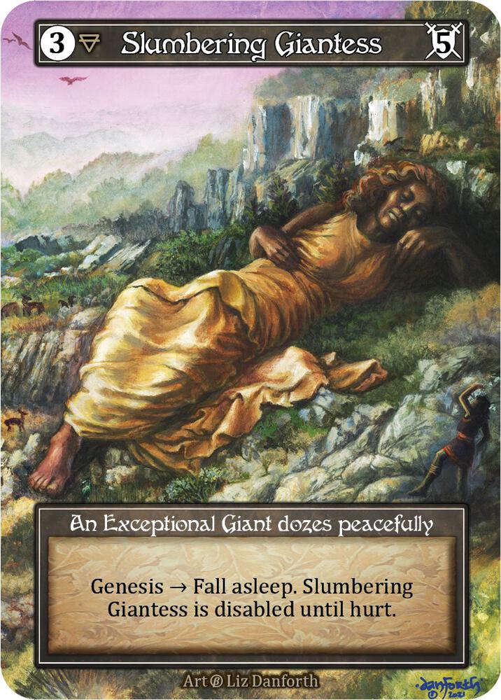 Slumbering Giantess