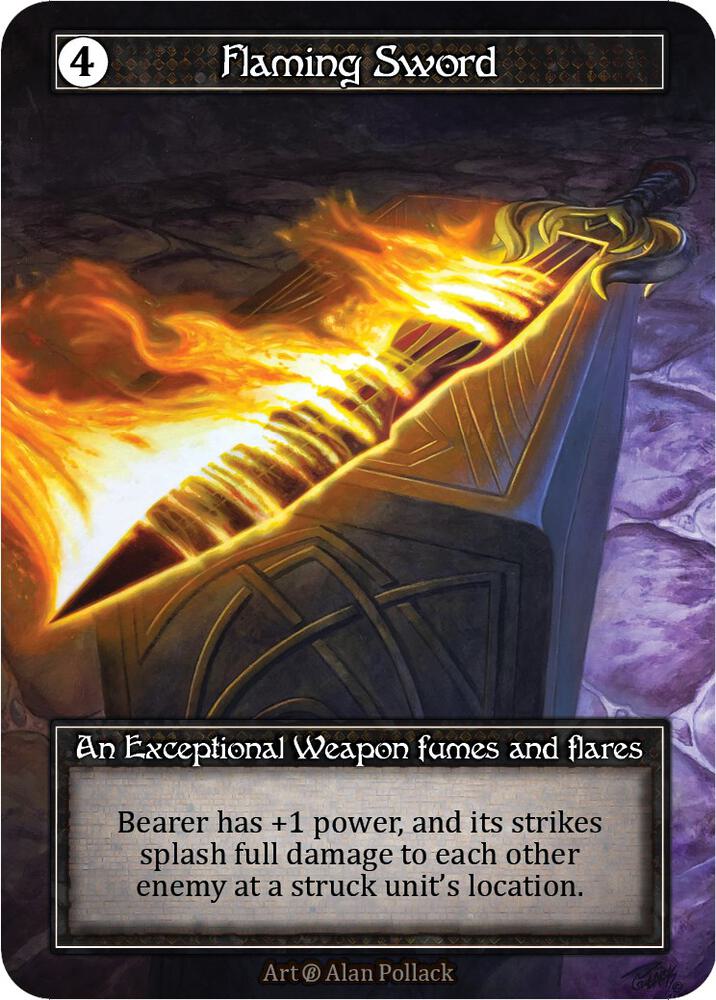 Flaming Sword