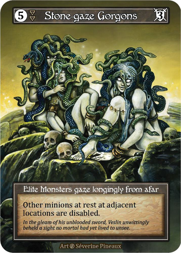 Stone-gaze Gorgons