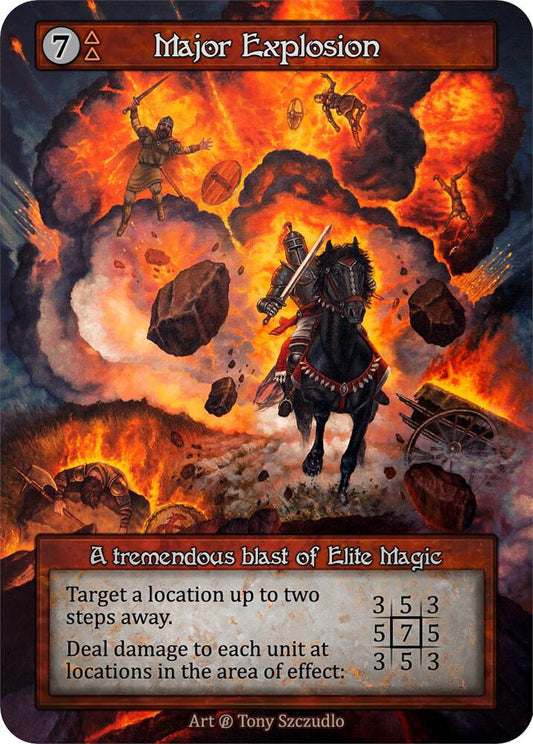 Explosion majeure
