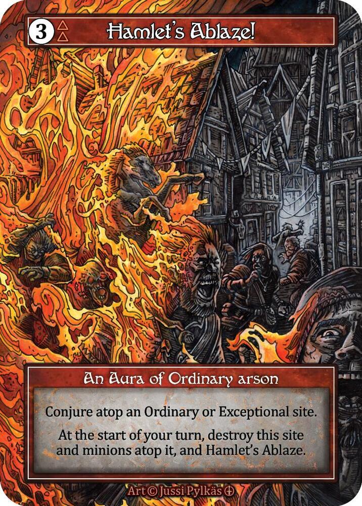 Hamlet's Ablaze!