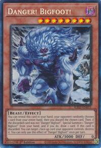 Danger! Bigfoot! (Alternate Art)