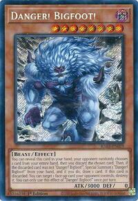 Danger! Bigfoot! (Alternate Art)
