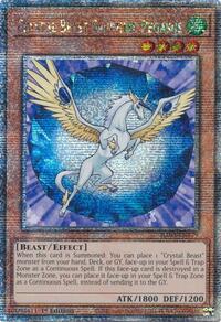 Crystal Beast Sapphire Pegasus