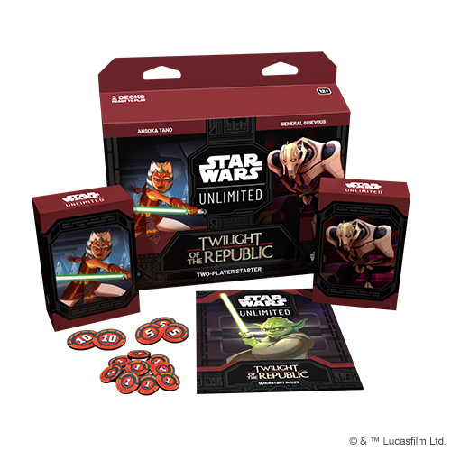 Star Wars: Unlimited Twilight of the Republic Two-Player Starter Deck