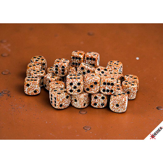Chessex - Speckled 12mm Dice Block - Rust