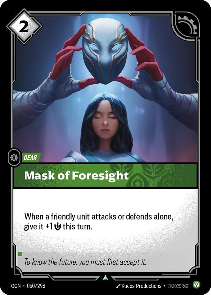 Mask of Foresight