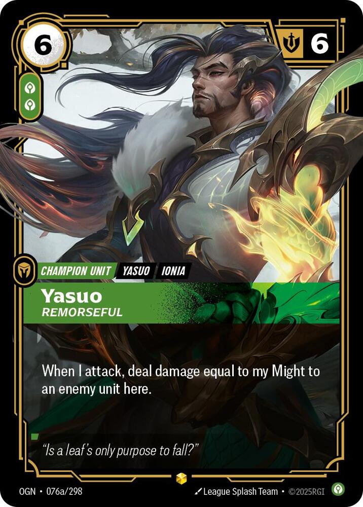 Yasuo - Remorseful 