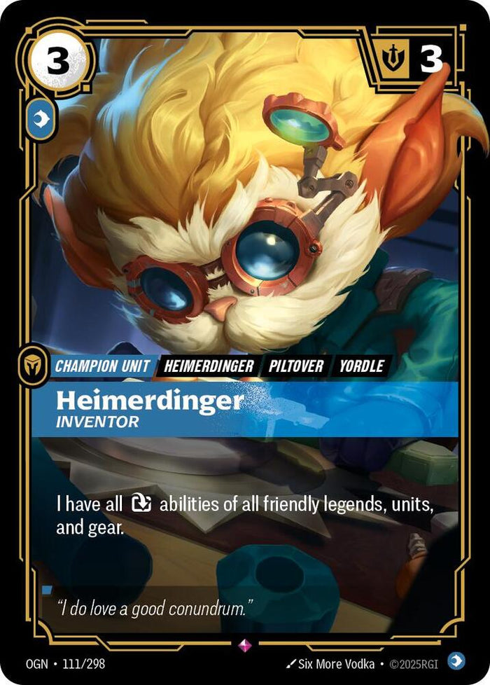 Heimerdinger - Inventor