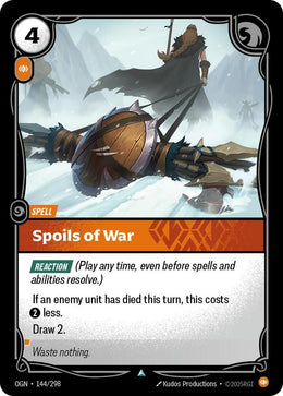 Spoils of War